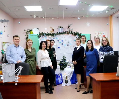 В строительном отделе