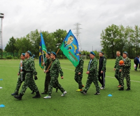 Парад участников Кубка Вооруженных сил