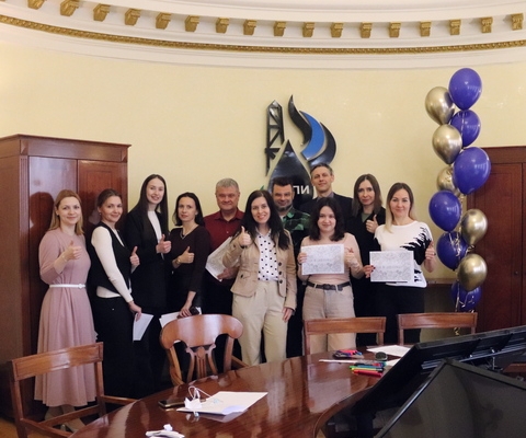 М. А. Прошута и участники тренинга