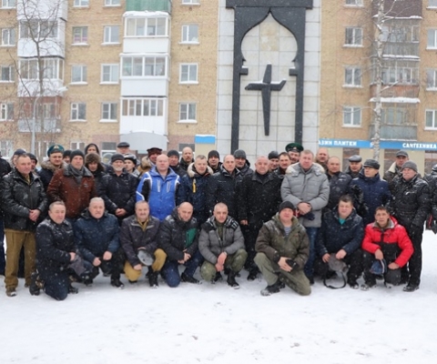 Кулябов Н. Ю. на возложении цветов 