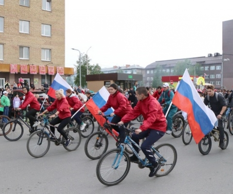 Старт "Велоночи"