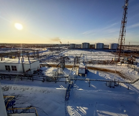 На Харьягинском нефтяном месторождении