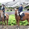 Дарья Матвеева на лошади Хеста и Анастасия Сажина на лошади Традиция 