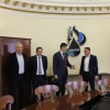 В конференц-зале «НИПИ нефти и газа УГТУ»